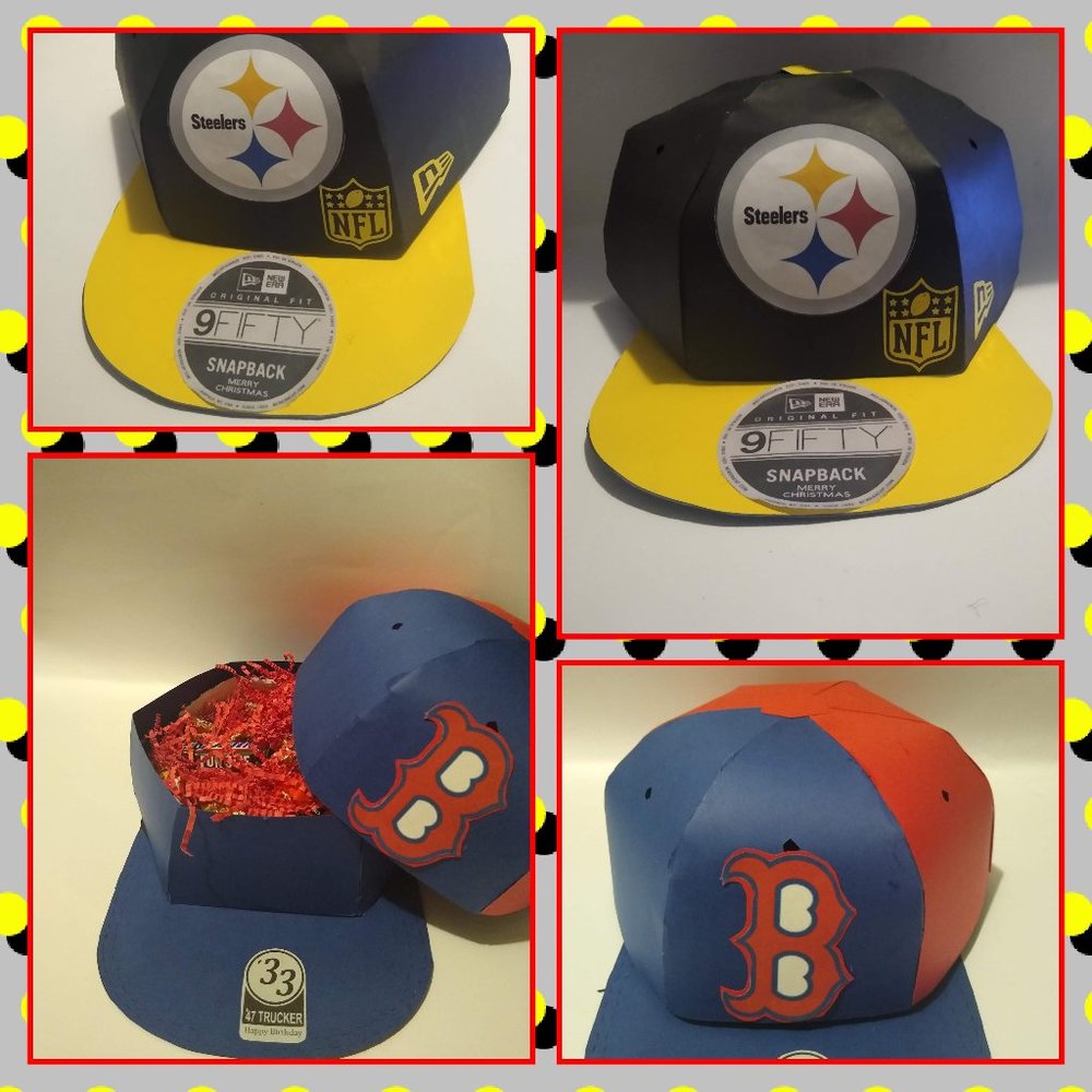 Men Cardstock Hat Gift Box